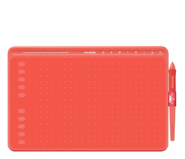 Huion HS611 Red 6934026042221 - 599711 - zdjęcie